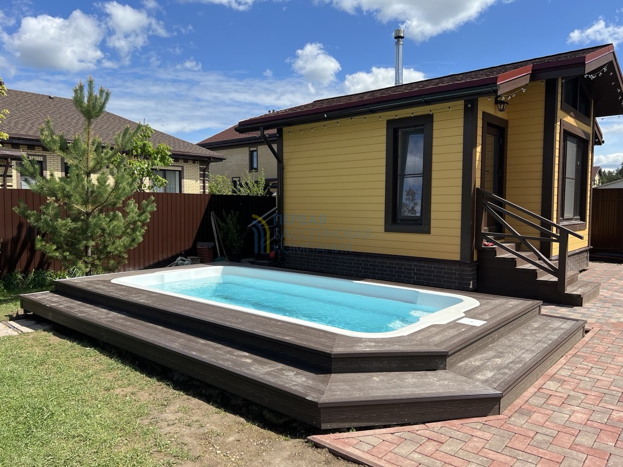 Композитный бассейн "Баунти", Лопотово