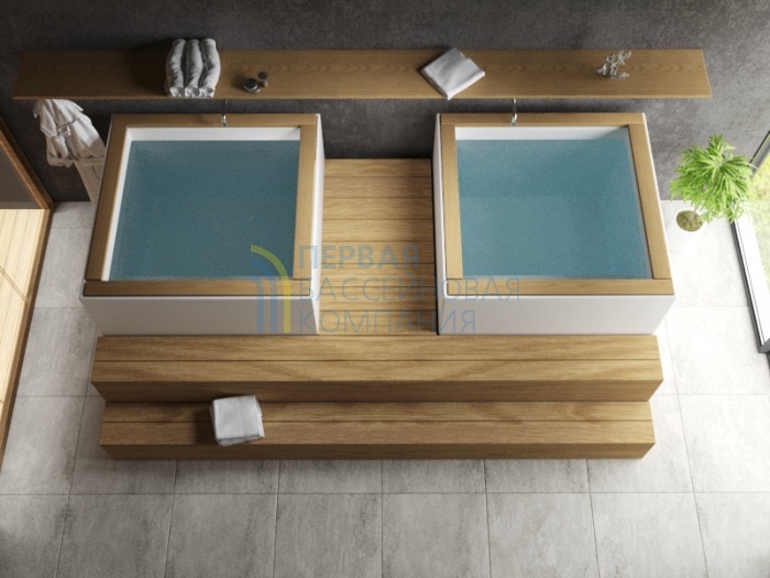 Две чаши лучше одной: почему тренды банного и спа-отдыха развернулись в сторону двойных купелей