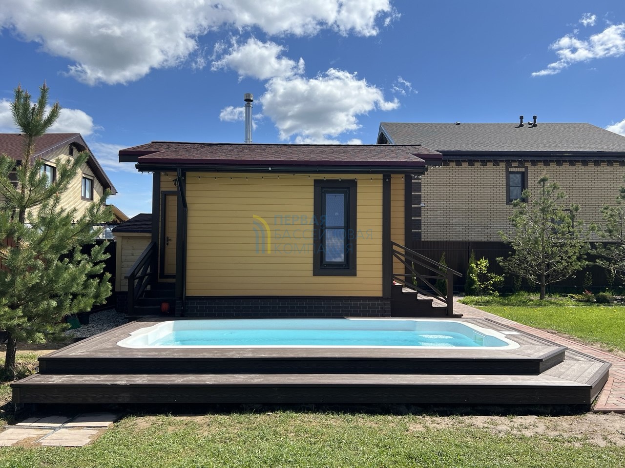 Композитный бассейн "Баунти", Лопотово