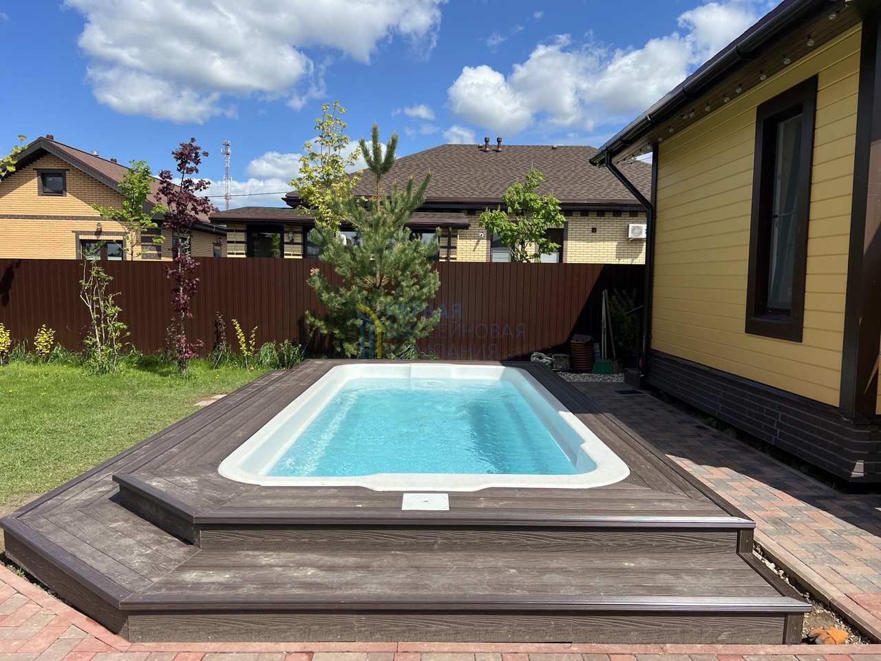 Композитный бассейн "Баунти", Лопотово