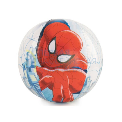 Мяч надувной  Bestway 98002 Spider-man (51см)