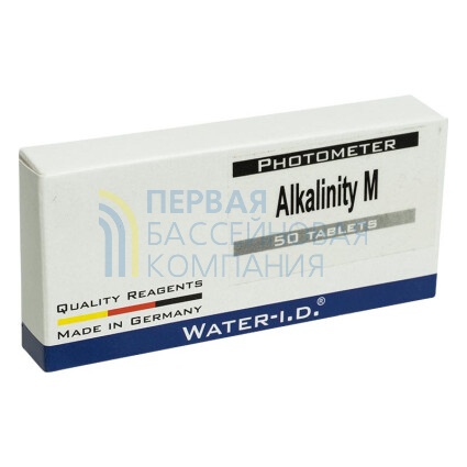 Запасные таблетки для тестера Water-id Alkalinity-M TbsPTA50 (50 шт)
