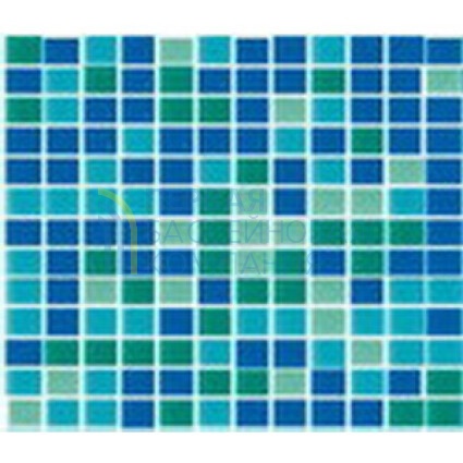 Мозаика стеклянная Aquaviva зеленый микс B2316N